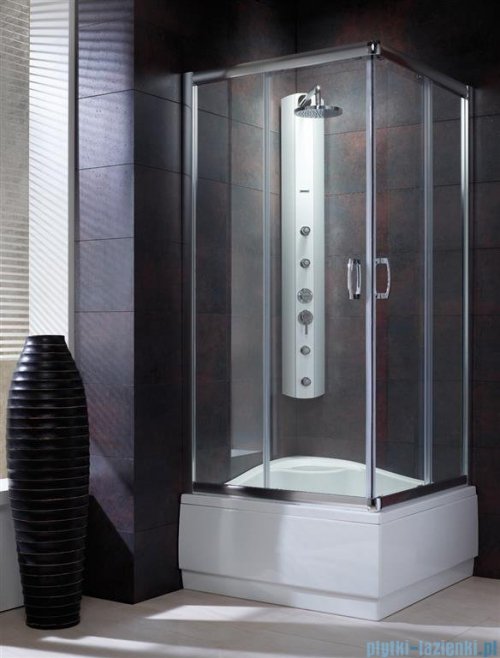 Radaway Premium Plus C Kabina kwadratowa 80x80x170 szkło przejrzyste