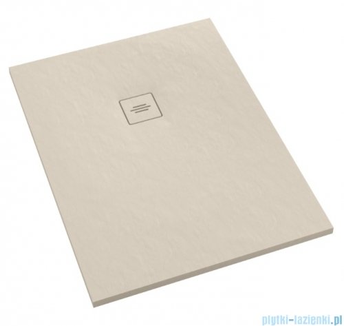 Schedpol Schedline Protos Cashmere Stone brodzik prostokątny 100x80x3,5cm 3SP.P1P-80100/PK/ST-M1/PK/ST