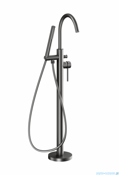 KFA MOZA GUN METAL GREY bateria wannowa wolnostojąca grafit szczotkowany 5035-510-61