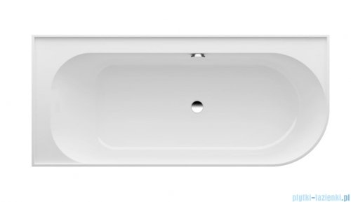 Laufen Immerse wanna wolnostojąca kompozytowa lewa biała 180 x 80 cm H2219460000001