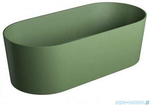 Omnires Ovo M+ wanna wolnostojąca 160x75 cm olive OVOWWOL