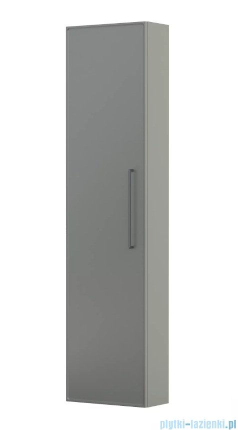 Oristo Lagom szafka boczna wysoka 40x160x17cm Oliwkowy Mat OR53-SB1D-40-17
