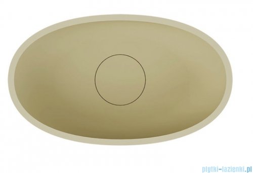 Riho Limited Escala owalna umywalka nablatowa 55x32x15 cm PEBBLE GREY W030001106 