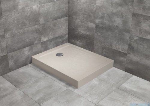 Radaway Doros F Compact Stone brodzik 130x80 kaszmirowy SDRFP1380-05-84S