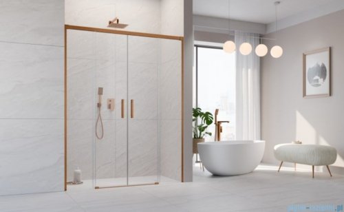 Radaway Idea 6 DWD Brushed Copper drzwi wnękowe 190cm szczotkowana miedź 387129-93-01