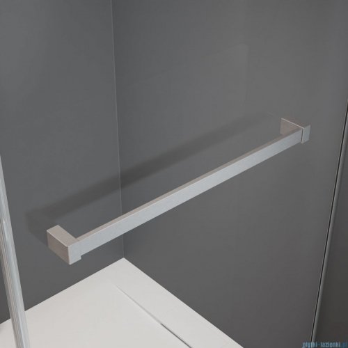 Radaway Furo Kdj Brushed Nickel kabina 110x75cm prawa szczotkowany nikiel 10104572-91-01R/10110530-01-01/10113075-01-01