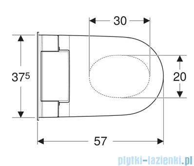 Geberit urządzenie WC z funkcją higieny intymnej AquaClean Tuma Comfort, wisząca miska WC biała 146.292.11.1
