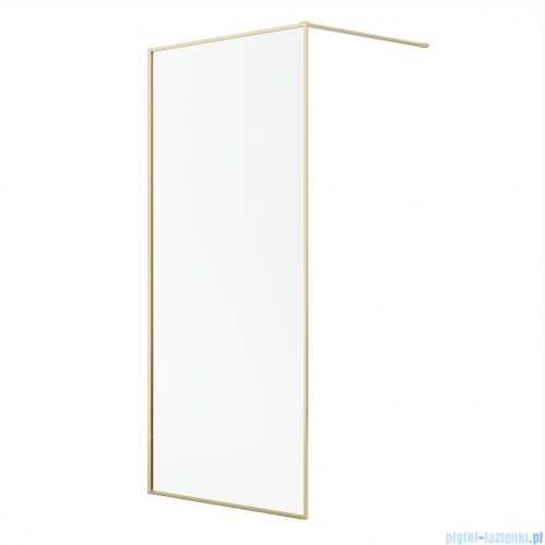 Radaway Modo F II Gold kabina Walk-in 155x201cm Złoty połysk szkło przejrzyste 10409155-09-01