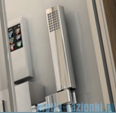 Novellini Nexis kabina prysznicowa z hydromasażem 120x80 Lewa burlington NEXA129SM5-1KN