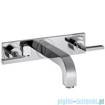 Hansgrohe Axor Citterio 3-otworowa bateria umywalkowa ścienna podtynkowa 39148000