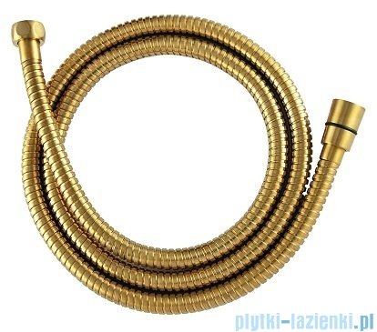 Omnires Contour system prysznicowy podtynkowy termostatyczny złoto szczotkowane SYSCT11GLB