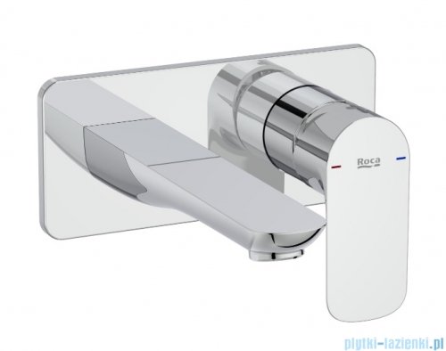 Roca Cala bateria umywalkowa podtynkowa ścienna Chrom A5A356EC00
