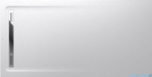 Roca Aquos 200x100cm brodzik prostokątny konglomeratowy biały AP6017D03E801100