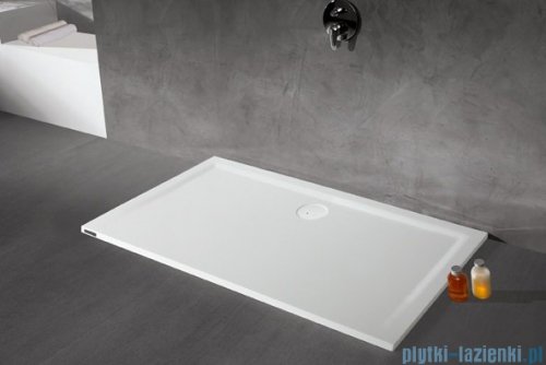 Sanplast Space Mineral brodzik prostokątny z powłoką B-M/SPACE 100x190x1,5cm+syfon 645-290-0720-01-002