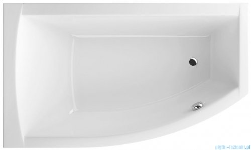 Wanna asymetryczna Excellent Magnus 150x85 biała lewa WAEX.MGL15WH