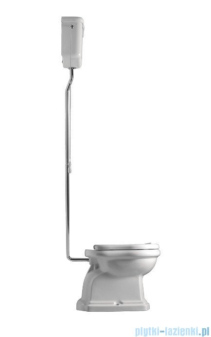Kerasan Retro Zestaw Wc Kompakt Wysoki Gornopluk Odplyw Poziomy