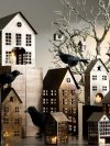 Lampion Domek - wys. 32,5 cm