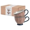 Laura Ashley Hedingham Edwin Blue Terra - komplet 2 kubków 400 ml