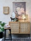 Szafka na klucze plecionka wiedeńska Chic Antique - H39x27x7.5 cm