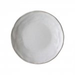 ORGANIC - talerz deserowy 17 cm biały