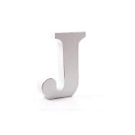 Litera dekoracyjna mała - J - biała