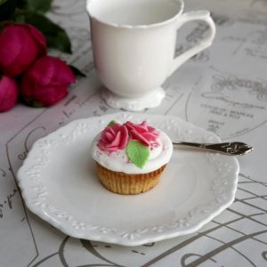 PROVENCE CHIC - talerz deserowy 19 cm - SZYBKA WSYŁKA