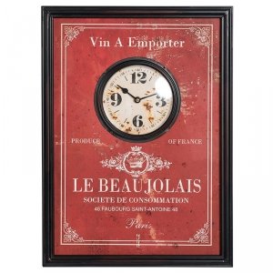 Zegar Belldeco Vintage Le Beaujolais - 55 cm