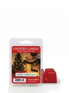 Country Candle - Merry Christmas - Wosk zapachowy potpourri (64g)