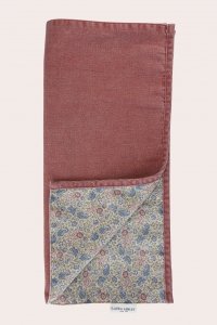 Laura Ashley bieżnik na stół 50x140 cm Wild Clematis Oxblood
