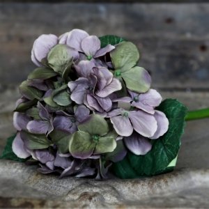 Sztuczny kwiat - Hortensja - fioletowa