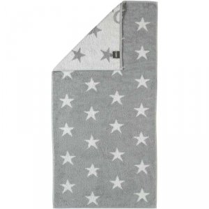 Ręcznik Cawo Stars Small 30x50 cm - szary