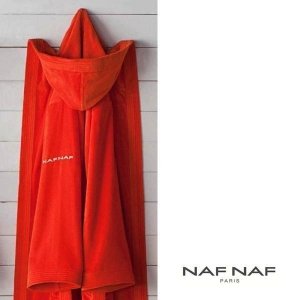 Szlafrok NAF NAF - Unisex - pomarańczowy 