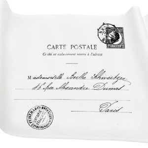 Bieżnik French Home - Carte Postale M - biały