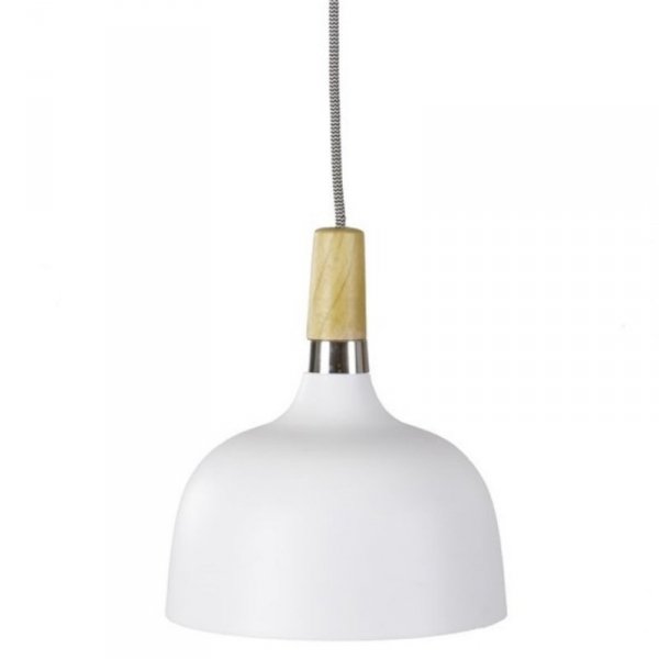 Lampa sufitowa - ACKY - biała 22 cm