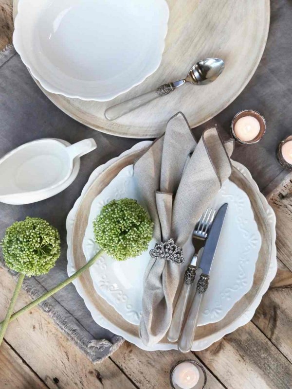 PROVENCE CHIC - talerz obiadowy 27 cm