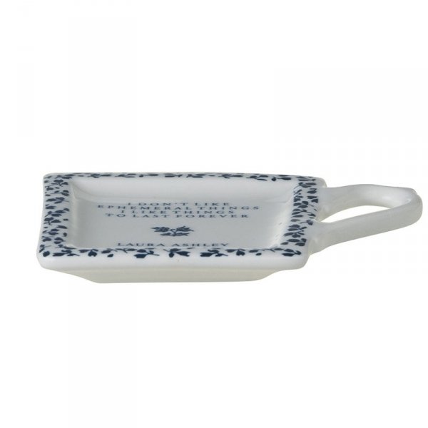 Laura Ashley BLUEPRINT Floris - podstawka na woreczki od herbaty