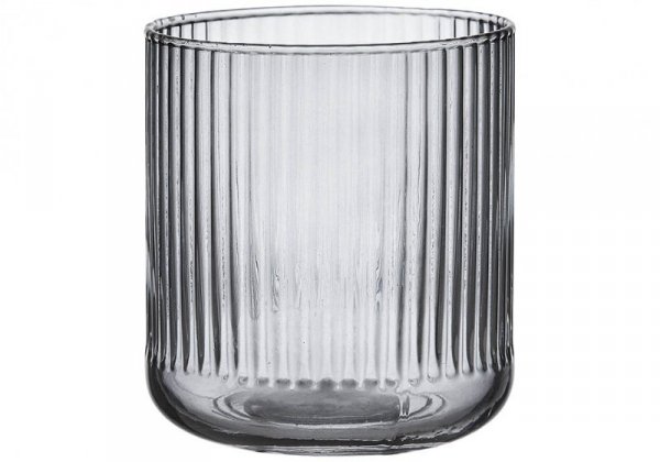 Ladelle Zephyr żebrowane szklanki kompl. 4 szt. Charcoal L62409