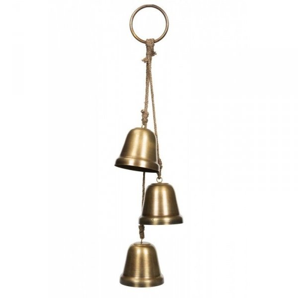 Dzwonki dekoracyjne na sznurku - dł. 50 cm