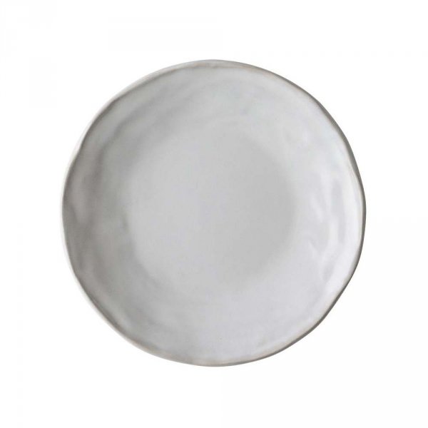 ORGANIC - talerz deserowy 17 cm biały