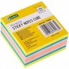 Bloczek samoprzylepny 75x75mm 400k mix neon mango D.RECT (110626)