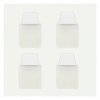 Zakładki indeksujące samoprzylepne 25,4x38,1mm przezroczyste z białą zakładką Ultra Tabs 74788 AVERY ZWECKFORM