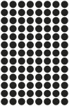 Etykieta kółka Q8mm czarne 3009 416szt AVERY ZWECKFORM