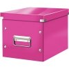 Pudło uniwersalne Click&Store rozmiar M różowe 240x260x260mm 61090023 LEITZ WOW