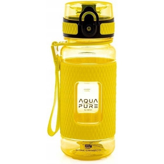 Bidon na wodę AQUA PURE neon yellow 400ml 511023009 ASTRA
