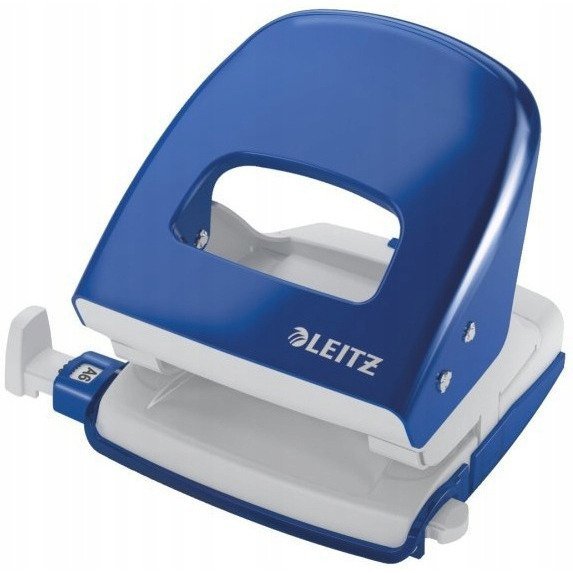 Dziurkacz 5008 LEITZ duży metalowy 30 kartek granatowy 50080035