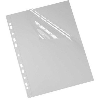 Ofertówki &quot;L&quot; wpinane do segregatora A4 150mic 25 sztuk OF-38-01 BIURFOL