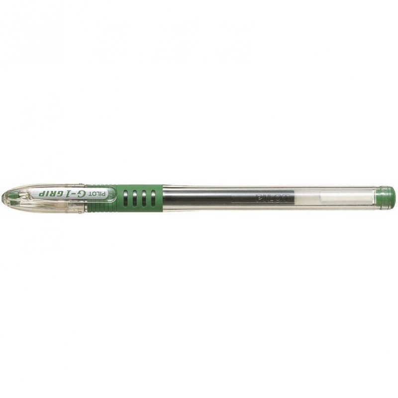 Pióro żelowe PILOT G1 GRIP zielony PIBLGP-G1-5G