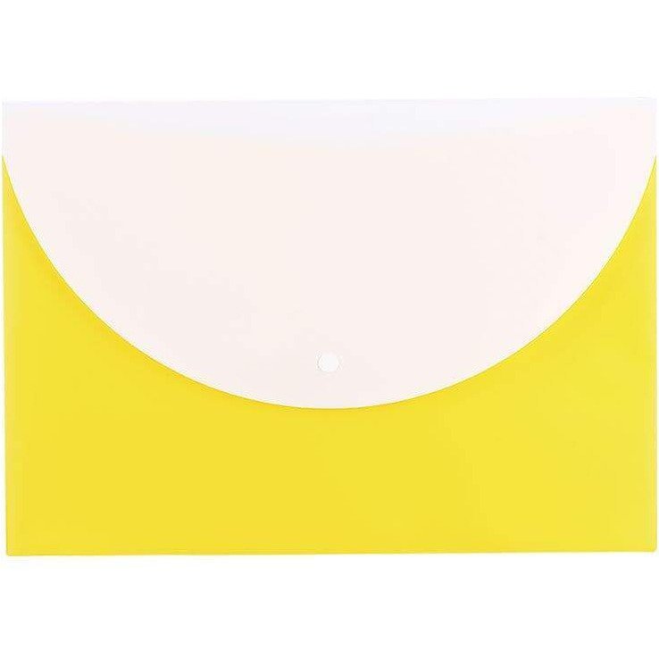 Teczka kopertowa na zatrzask A5 RIO żółta E38978 YELLOW DELI