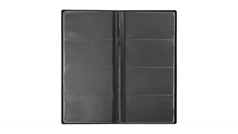 Wizytownik Etui na 96 wizytówek Premium czarny WI-24-01 BIURFOL