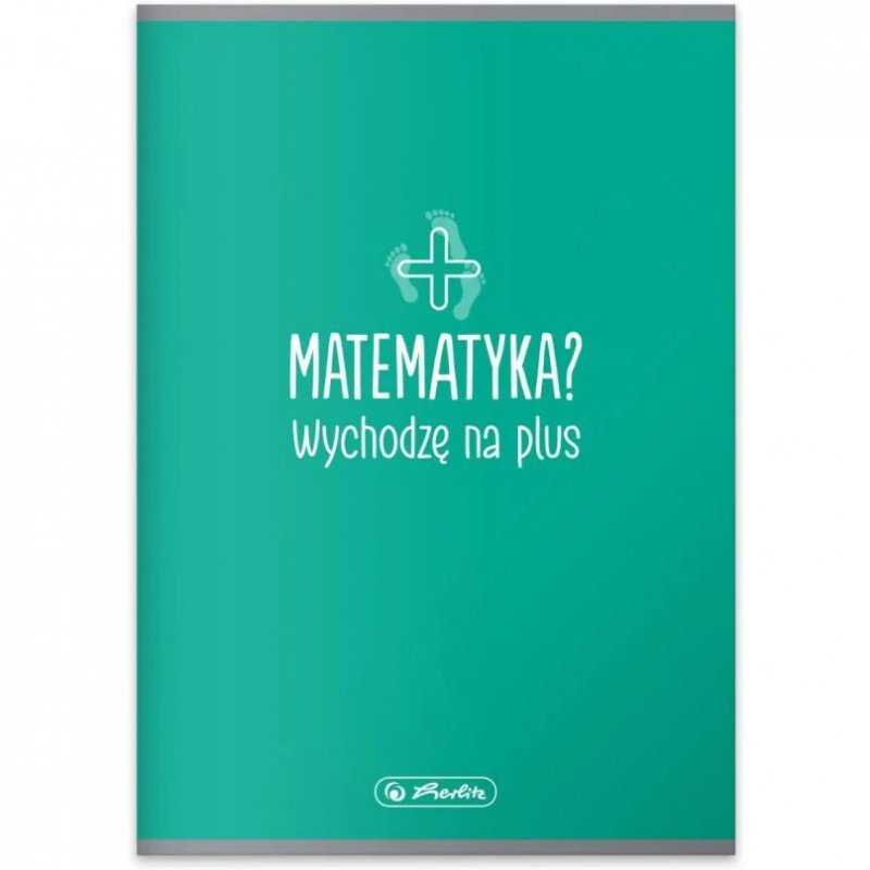 Zeszyt szkolny przedmiotowy A5 60 kartek w kratkę 70g MATEMATYKA 9577438 HERLITZ